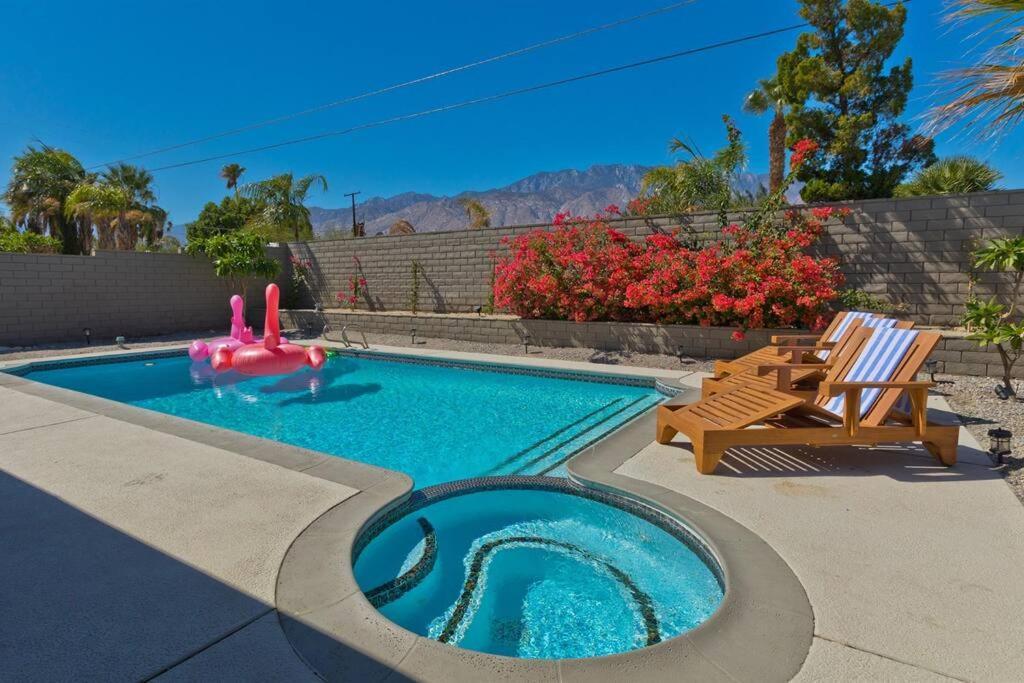 Azteca: Desert Sanctuary In The Paradise Of Palm Springs Villa ภายนอก รูปภาพ